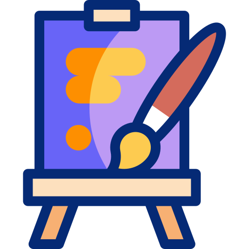 미술 무료 아이콘