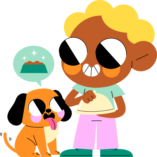 cachorro grátis figurinha