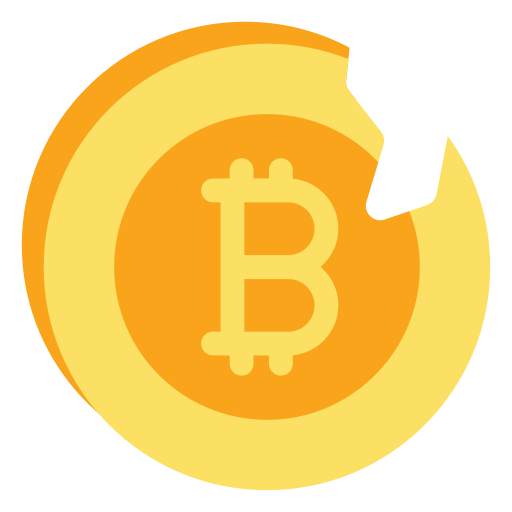 riesgo de bitcoin icono gratis