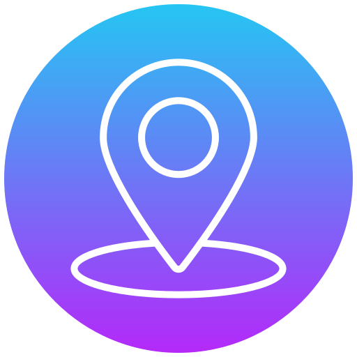 fijador de mapa icono gratis