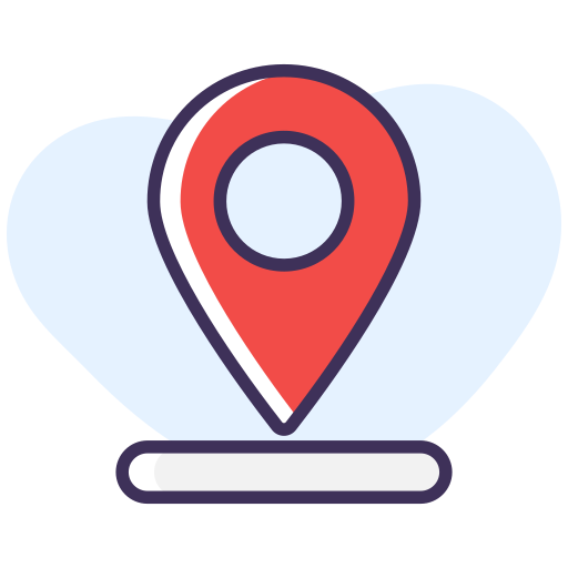 marqueur de destination Icône gratuit