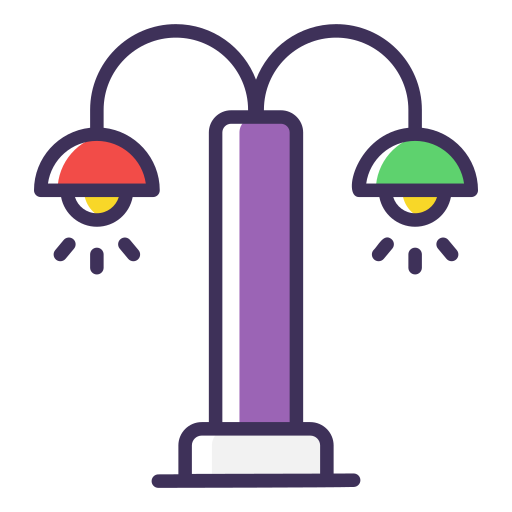 luz de la calle icono gratis