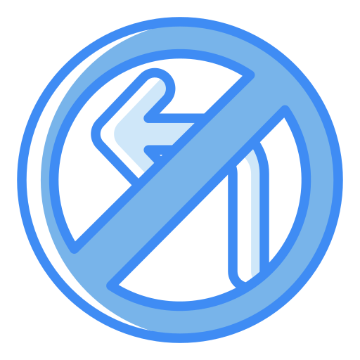 no tu turno icono gratis