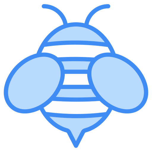 abeja icono gratis