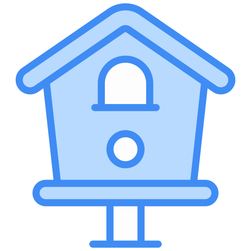 pajarera icono gratis