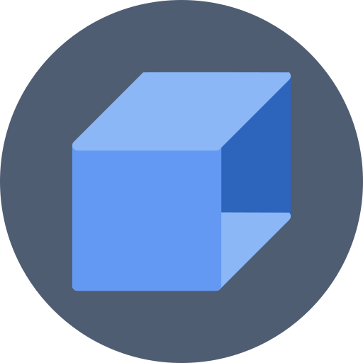 cubo 3d icono gratis