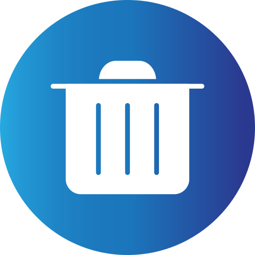 contenedor de basura icono gratis