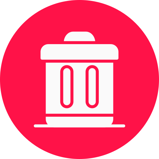 contenedor de basura icono gratis