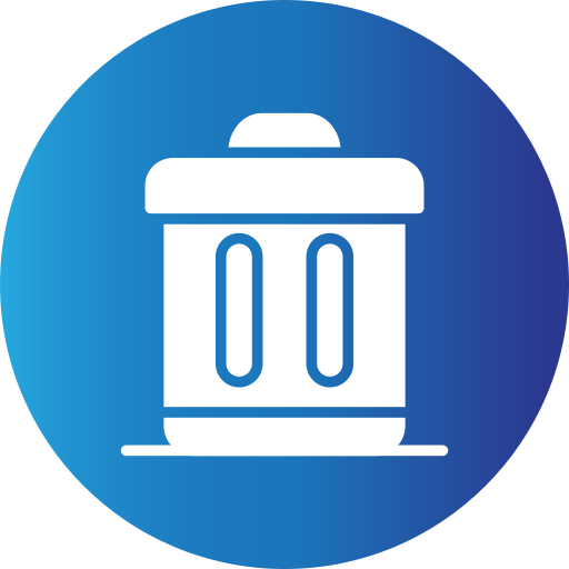 contenedor de basura icono gratis