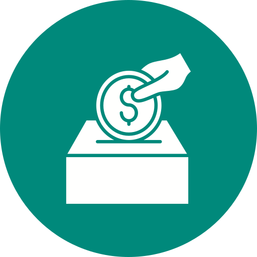 donación icono gratis