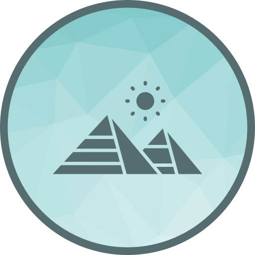 pirámide icono gratis