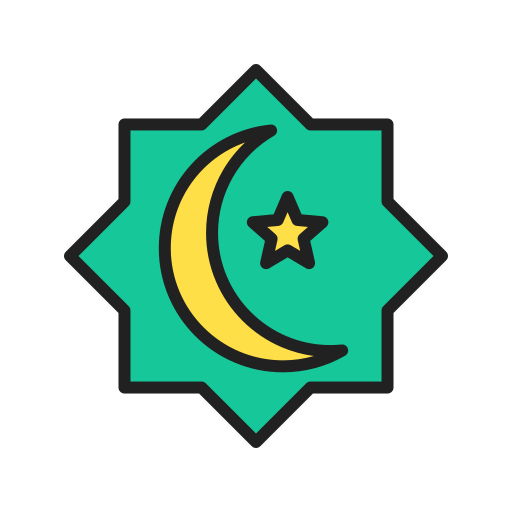 luna y estrella icono gratis