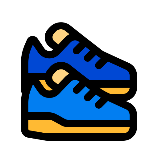 zapatos para correr icono gratis