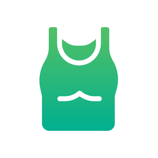 camiseta sin mangas icono gratis