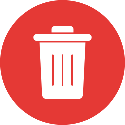 Trash free icon Trash free icon