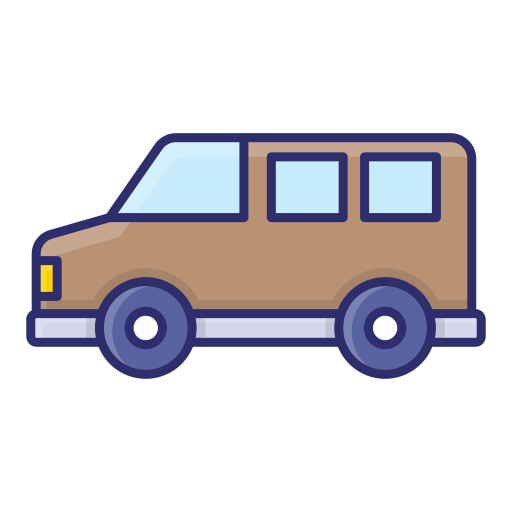 autocaravana icono gratis