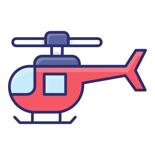 helicóptero icono gratis