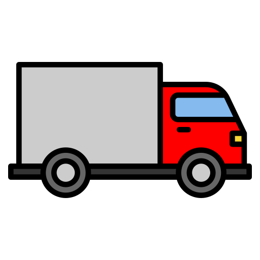 camión icono gratis