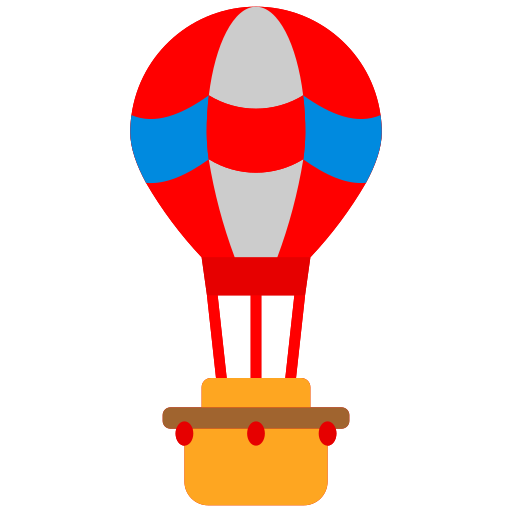 balão de ar quente grátis ícone