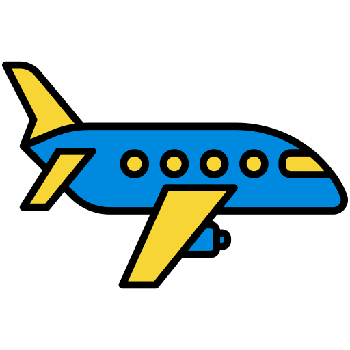 avión icono gratis