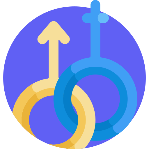 Male and female free icon