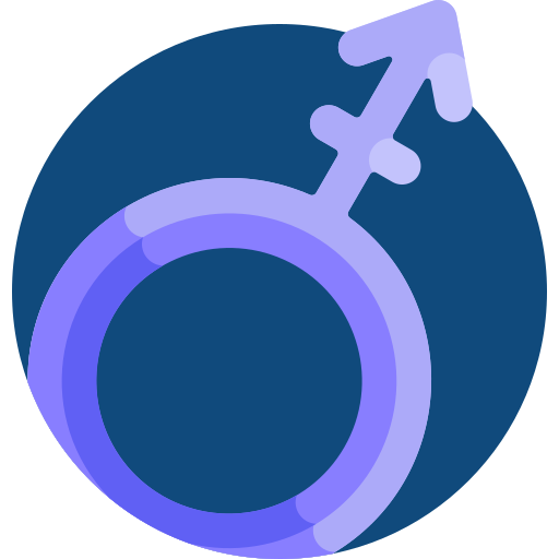 Androgyne Detailed Flat Circular Flat icon