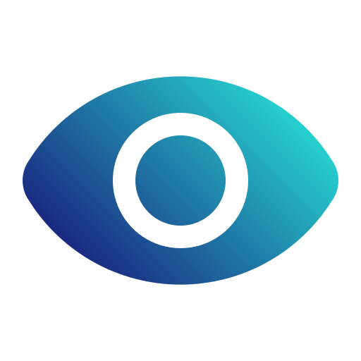 visión icono gratis