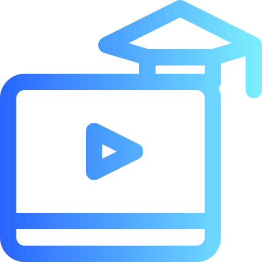 vídeotutorial icono gratis