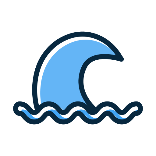 tsunami icono gratis