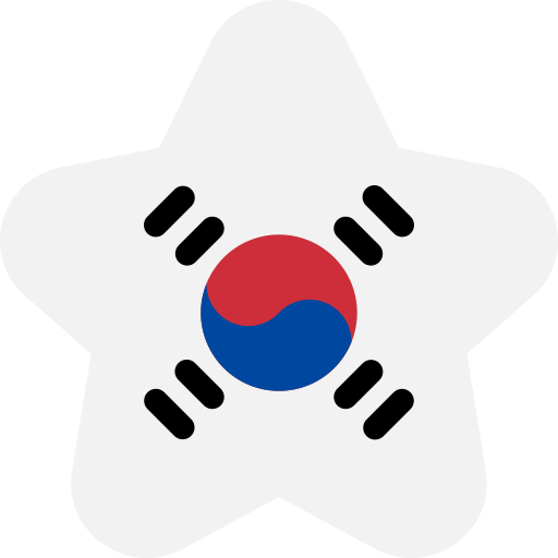 corea del sur icono gratis