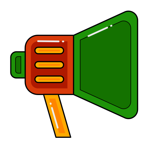 Megaphone free icon Megaphone free icon