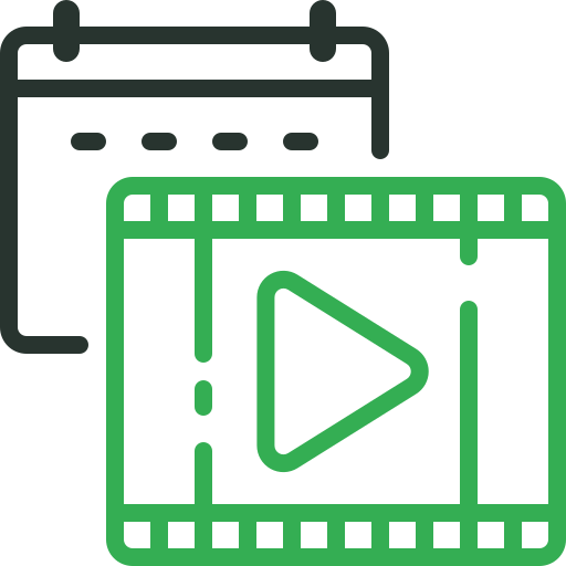 horario de películas icono gratis