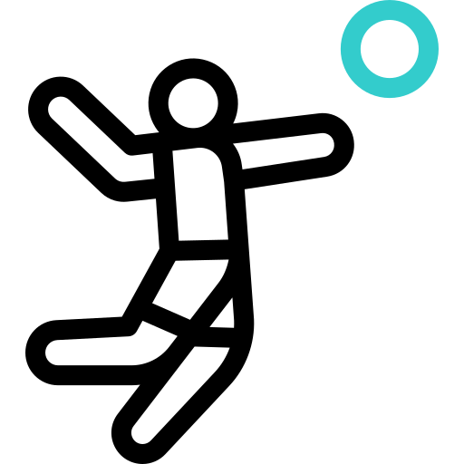 vóleibol icono gratis