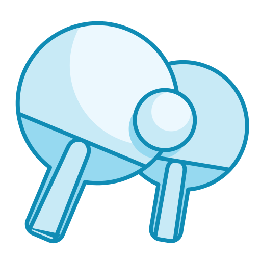 tenis de mesa icono gratis