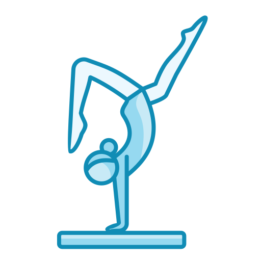 gimnasia icono gratis