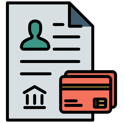 compte bancaire Icône gratuit