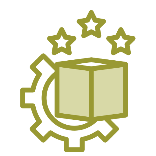 gestión de productos icono gratis