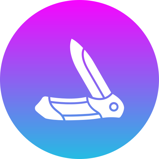 cuchillo de bolsillo icono gratis