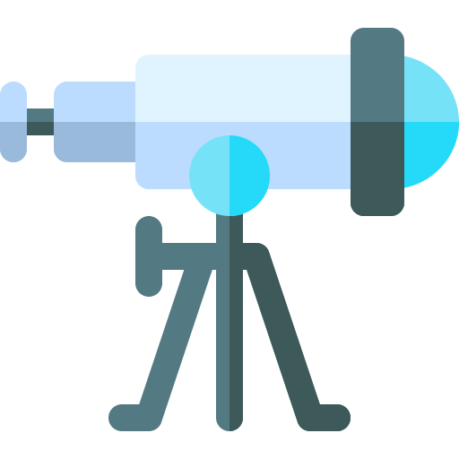 Telescope free icon