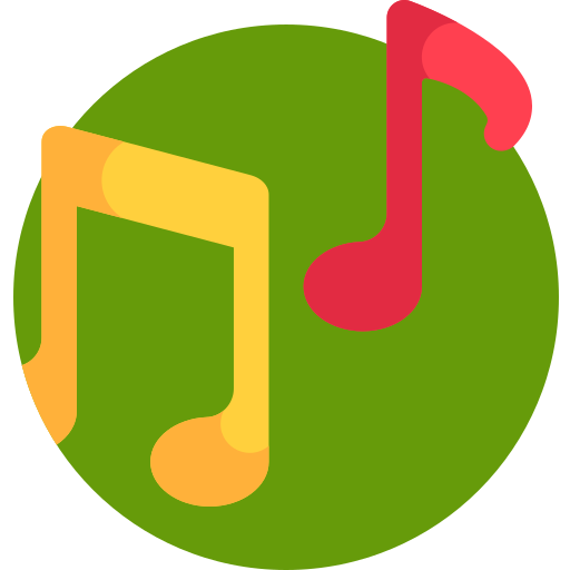 notes de musique Icône gratuit notes de musique Icône gratuit