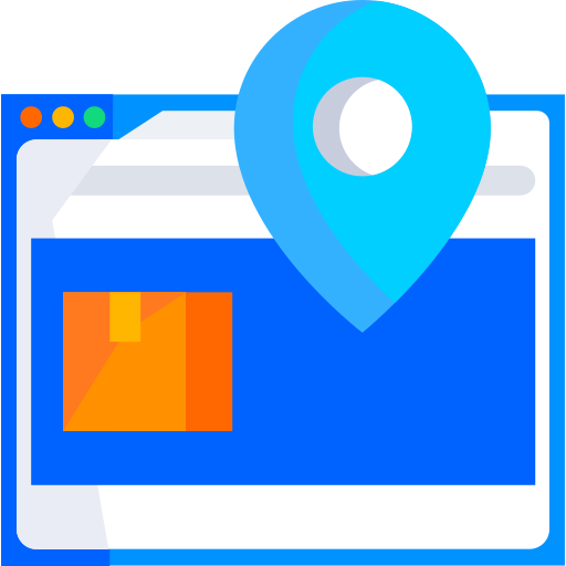 Dirección icono gratis