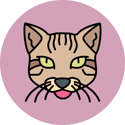 gato bengala icono gratis