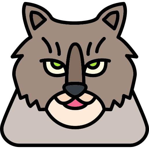 gato del bosque noruego icono gratis