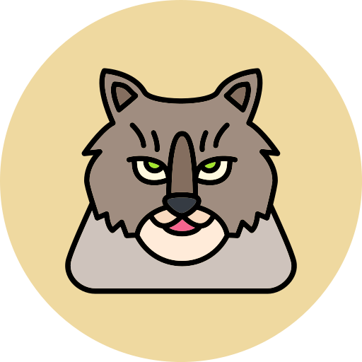 gato del bosque noruego icono gratis