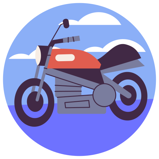 Motorcycle Stickers - Free transportation Stickers