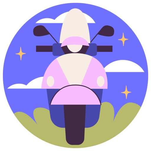 Scooter free sticker Scooter free sticker