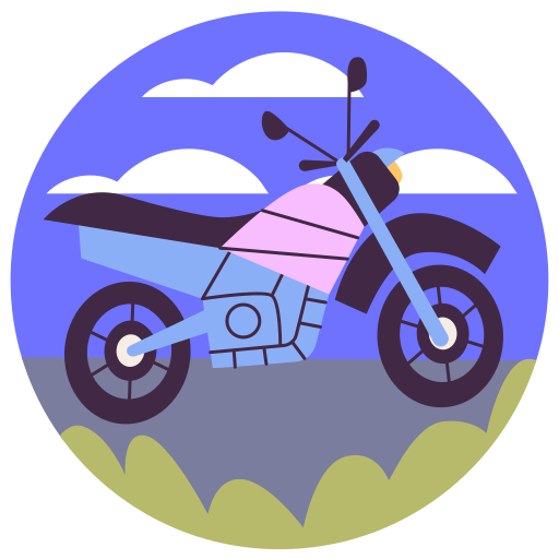 Motorcycle Stickers - Free transportation Stickers