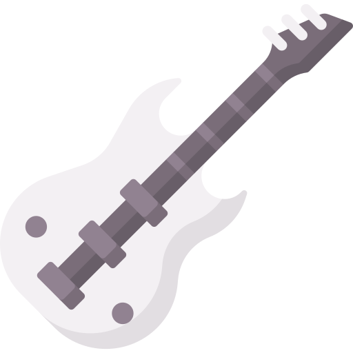 guitarra electrica icono gratis