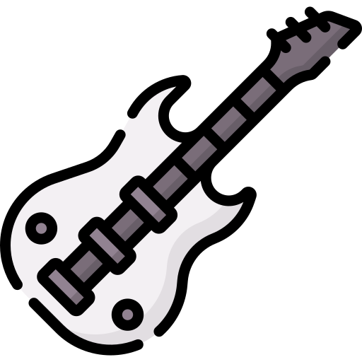 Electric guitar free icon