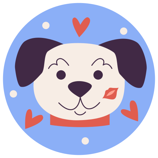 Kisses free sticker